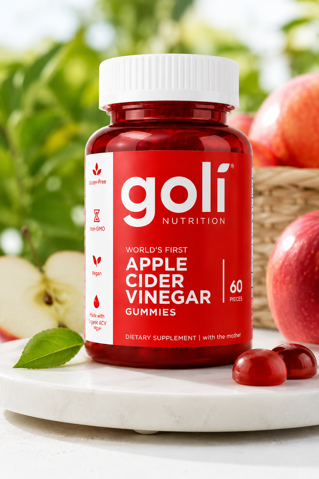 Gomitas vinagre de manzana