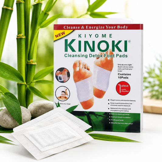 Parches Relajantes para Pies Kinoki – Pack 10 Parches